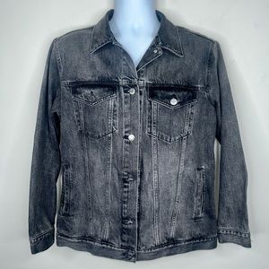 [Gap] Oversized Icon Denim Jacket in Washed Black